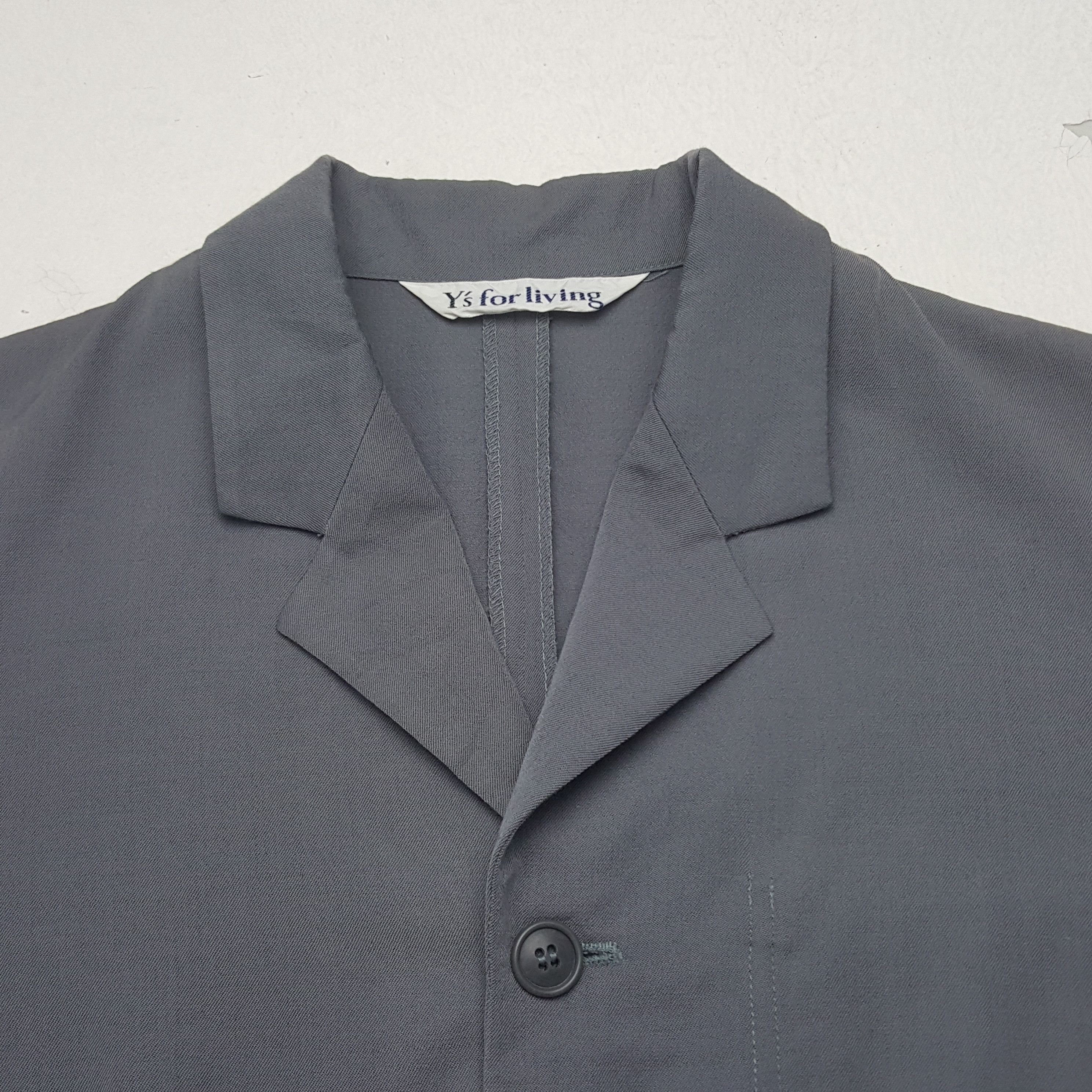 Japanese Brand × Vintage × Yohji Yamamoto Vintage Y's For Living by Yohji Yamamoto Japan Blazer Jacket Size US XS / EU 42 / 0 - 4 Thumbnail