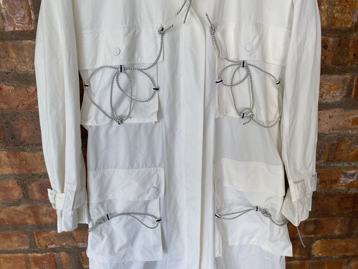 Issey Miyake SS04 ISSEY MIYAKE Bungee Cord Long Raincoat Size US M / EU 48-50 / 2 - 5 Thumbnail