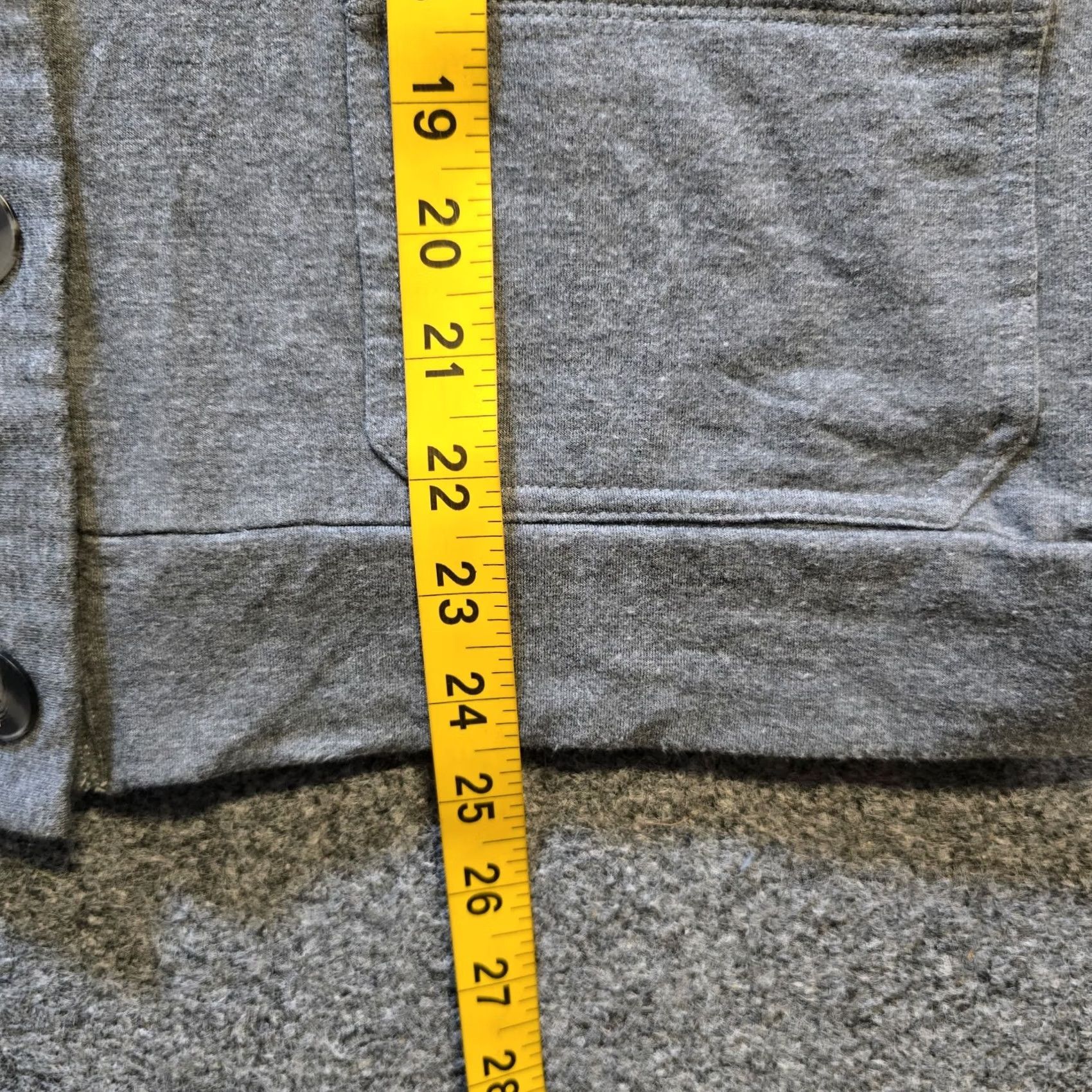 Vintage Haven Sweater Cardigan Women Size L Gray Pockets Casual Knit Shirt sweatshirt? Size L / US 10 / IT 46 - 5 Thumbnail