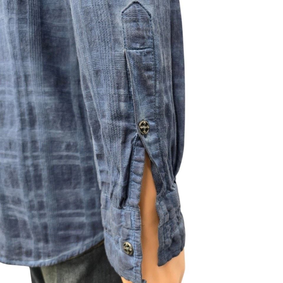 Affliction Affliction Black Premium Shirt Plaid Roll tab Sleeve 2Pocket Size US L / EU 52-54 / 3 - 14 Thumbnail