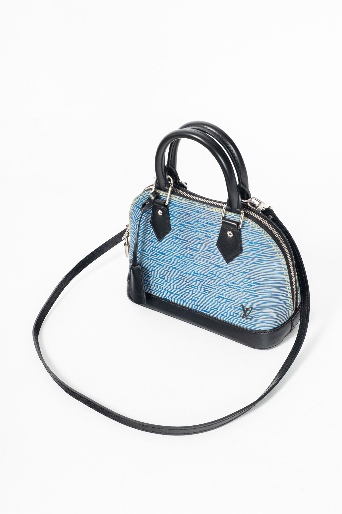 Louis Vuitton Louis Vuitton Alma BB Denim Epi Leather Tote Size ONE SIZE - 6 Thumbnail
