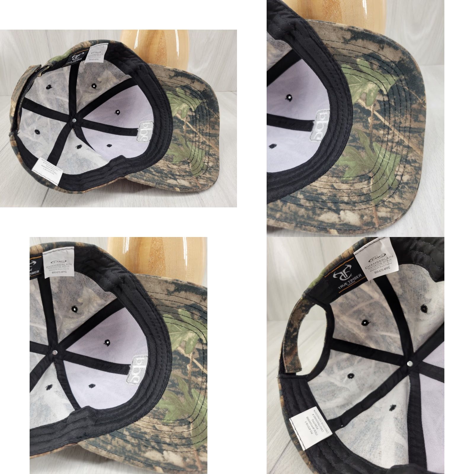 Bally VINTAGE True Timber Camo PPG Embroidered Ball Cap Adjustable Strap Size ONE SIZE - 8 Thumbnail