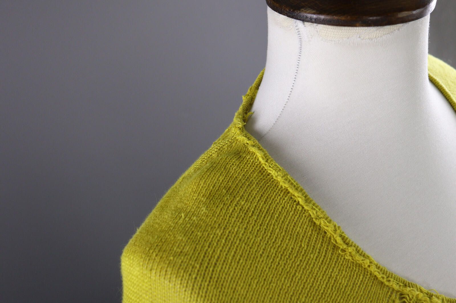 Designer Ladies Gudrun Sjöden Yellow Linen Cardigan Sweater Size L Size L / US 10 / IT 46 - 5 Thumbnail