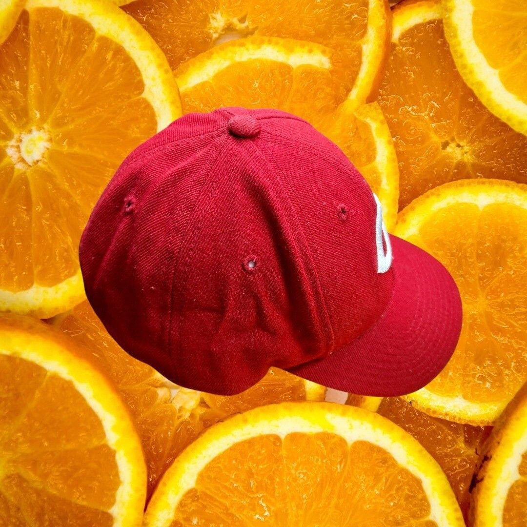 Logo Athletic Logo Athletic Baseball Cap Cincinnati Reds MLB Hat One Size Size ONE SIZE - 4 Thumbnail