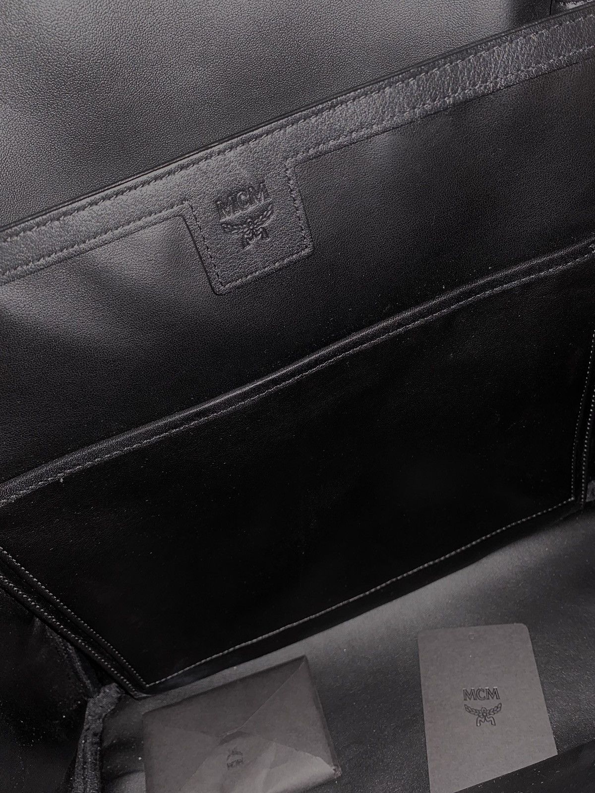MCM MCM M Studs Cognac Large Backpack Size 46 - 12 Thumbnail