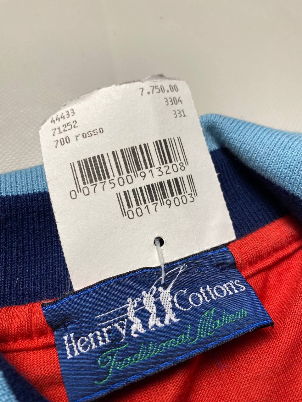 Henry Cotton's × Vintage Henry Cottons Polo Size US XL / EU 56 / 4 - 2 Thumbnail