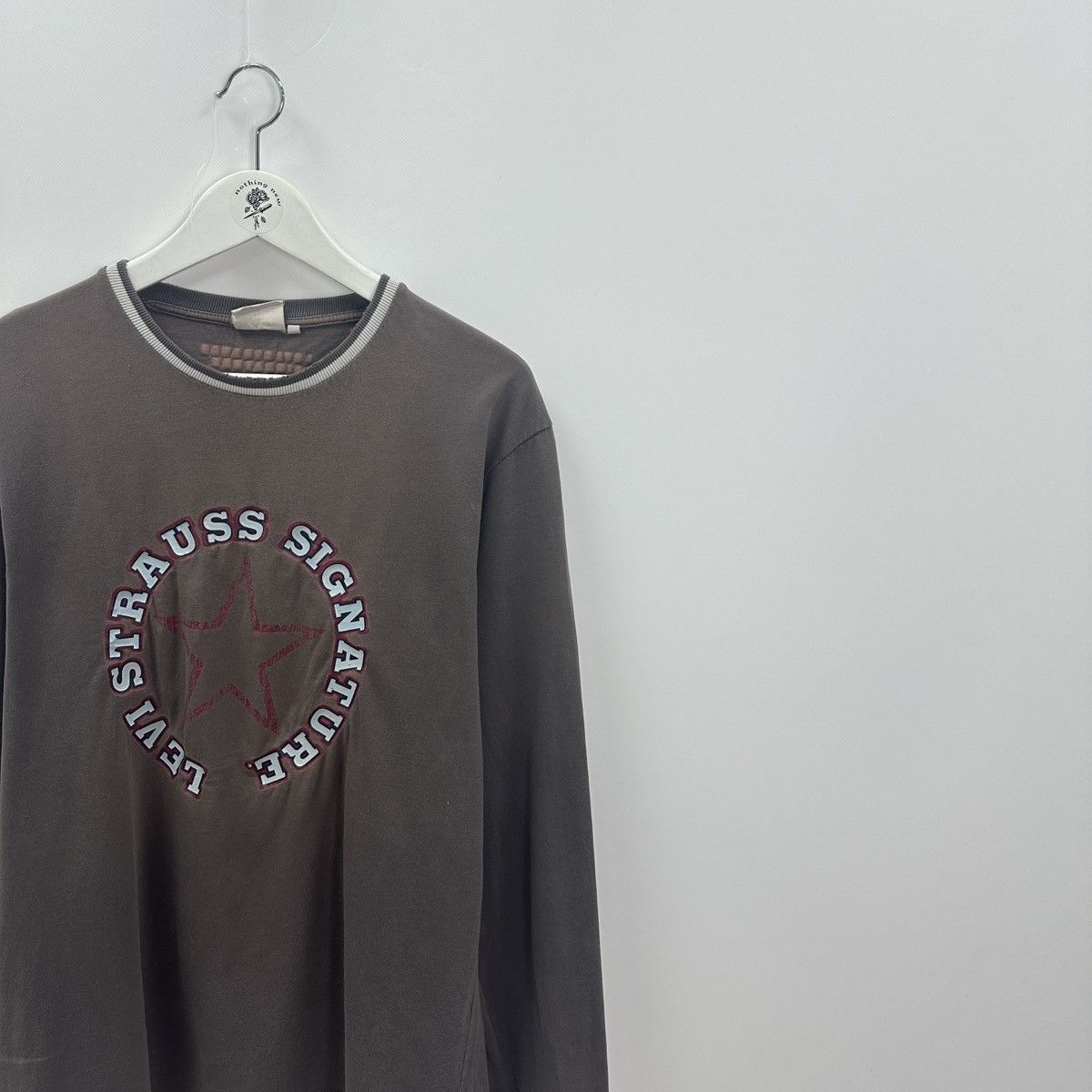 Levi's Vintage 90s Levi Strauss Signature Bleached longsleev levis Size US L / EU 52-54 / 3 - 2 Thumbnail
