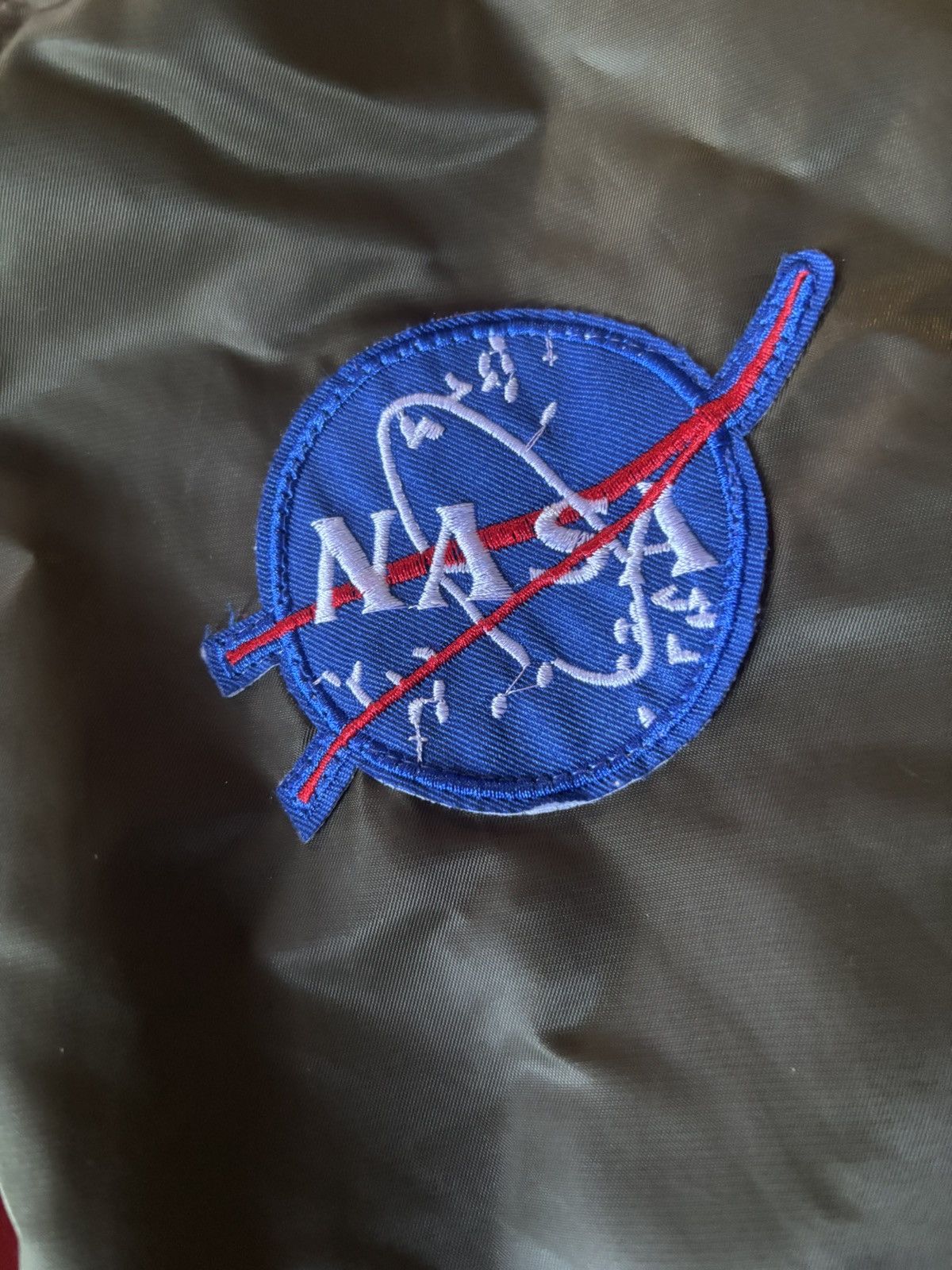 NASA nasa bomber size xxl fit a man. orange inside vintage Size US XXL / EU 58 / 5 - 5 Thumbnail