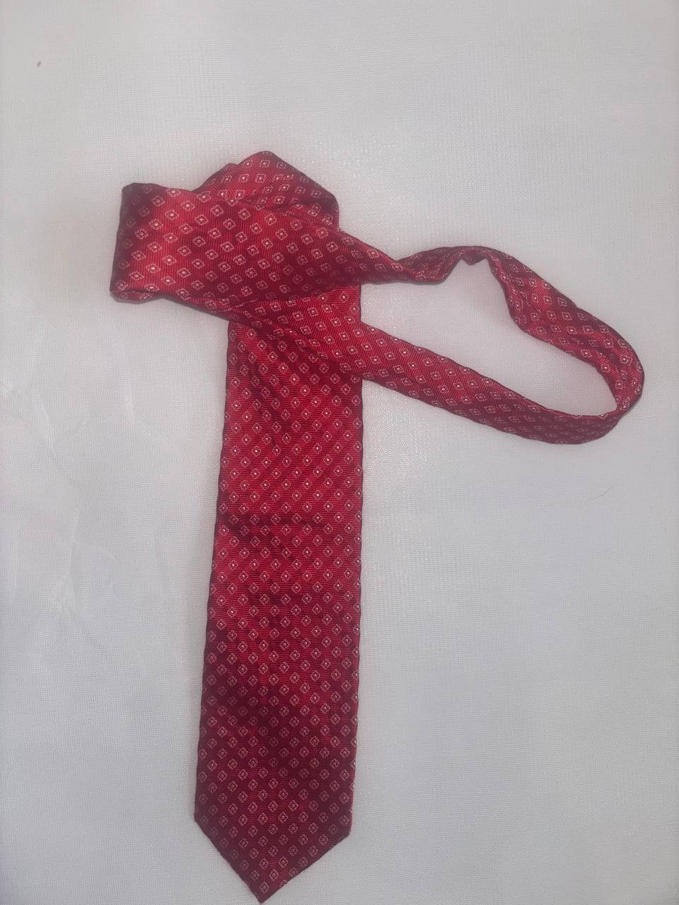 Joop! Men's tie JOOP made of 100% silk, red, made in Italy Size ONE SIZE - 5 Thumbnail