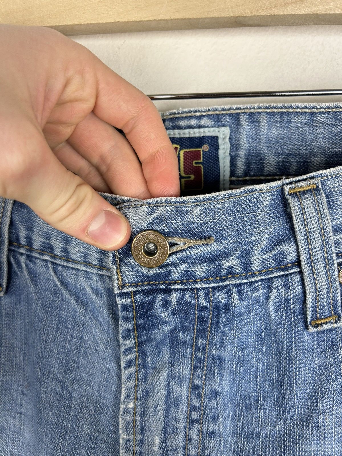 Levi's Vintage Clothing × Vintage Vintage 00s Levi’s 527 Boocut Flare Jeans Size US 34 / EU 50 - 8 Thumbnail