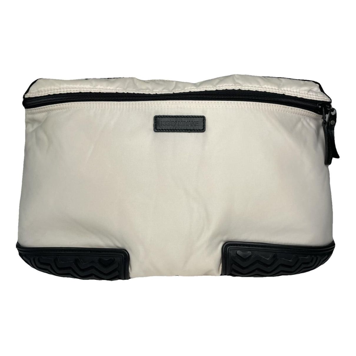 Issey Miyake White Polyester Handbag Size ONE SIZE - 1 Thumbnail
