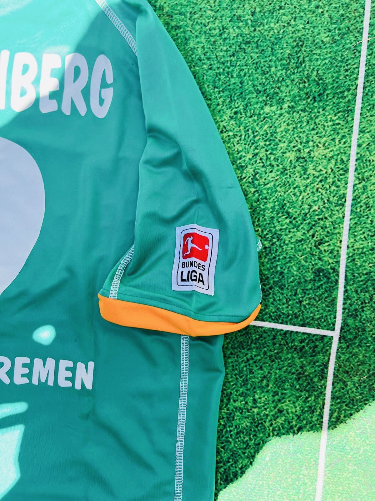 Kappa WARDER BREMEN 2008/09 RETRO JERSEY🟠🟢 Size US M / EU 48-50 / 2 - 2 Thumbnail