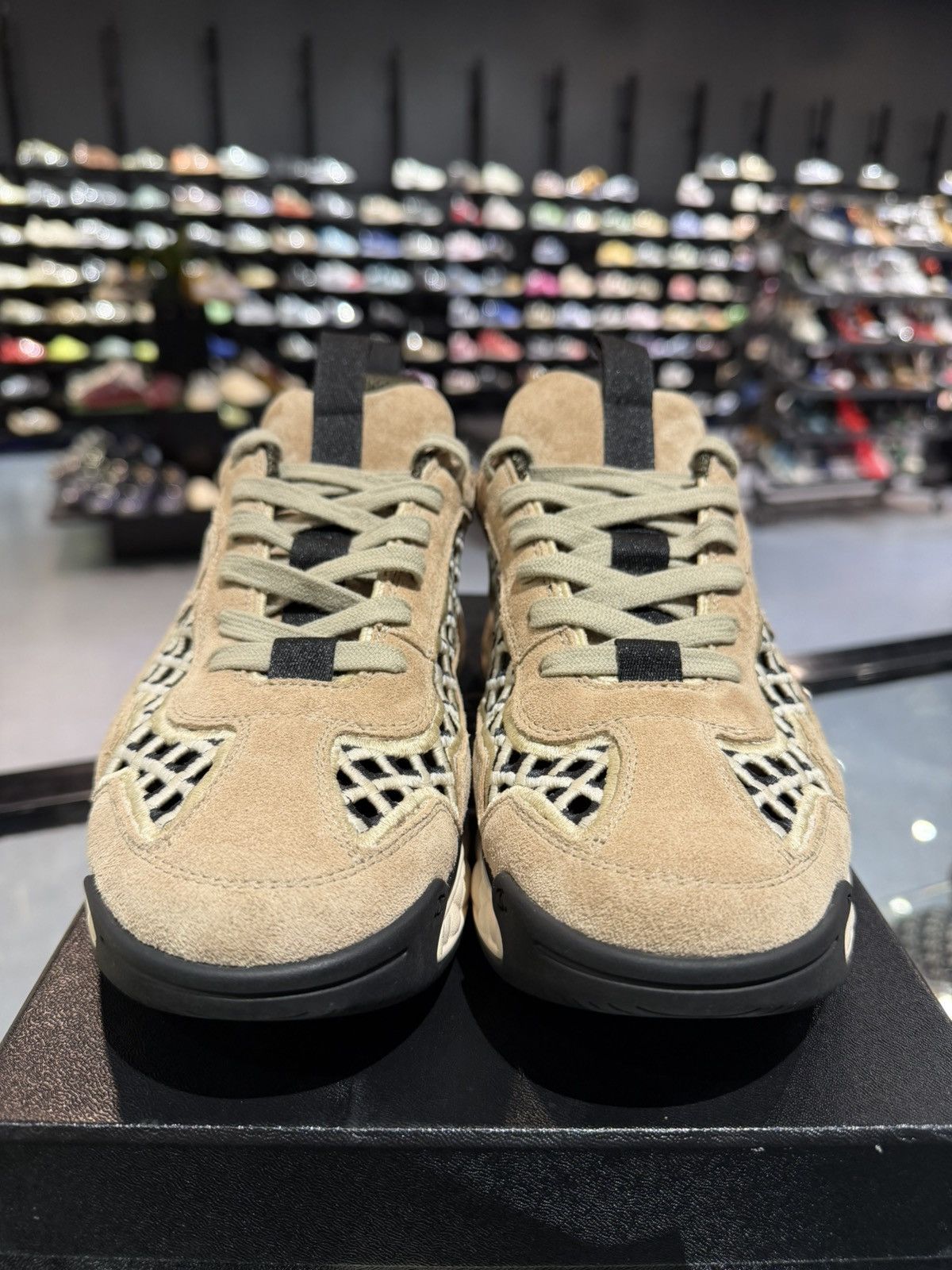 Chanel Size 9US/39EU - Chanel Suede Calfskin Embroidered CC Size US 9 / IT 39 - 2 Thumbnail