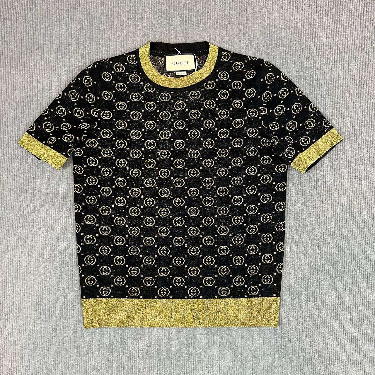 Gucci Gucci GG Jacquard Knit Top Size M Size M / US 6-8 / IT 42-44 - 1 Thumbnail