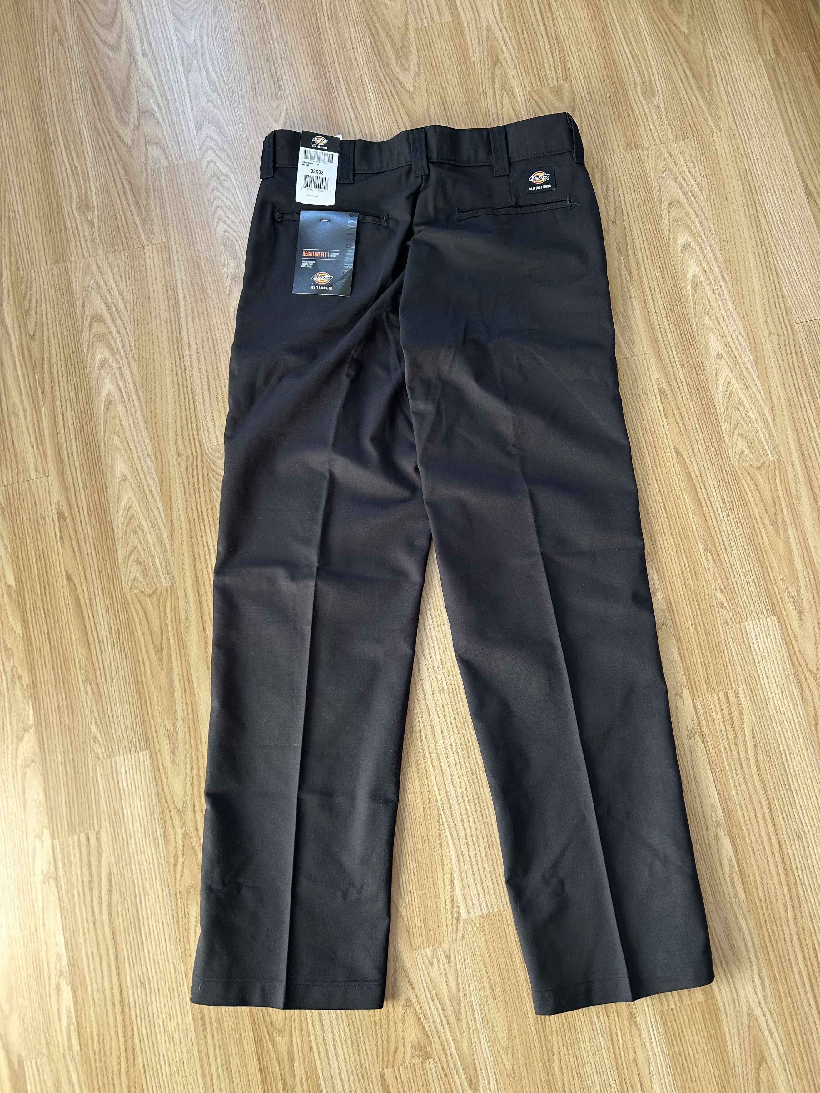 Dickies × Vintage Dickies Vintage Pleated Double Knee Pants - Black Size US 33 - 3 Thumbnail