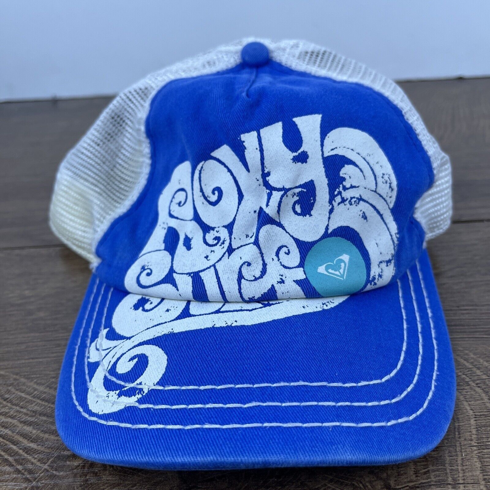 Other Roxy Surf Hat Blue Adjustable Hat Adult Size Roxy Hat Blue C Size ONE SIZE - 2 Thumbnail