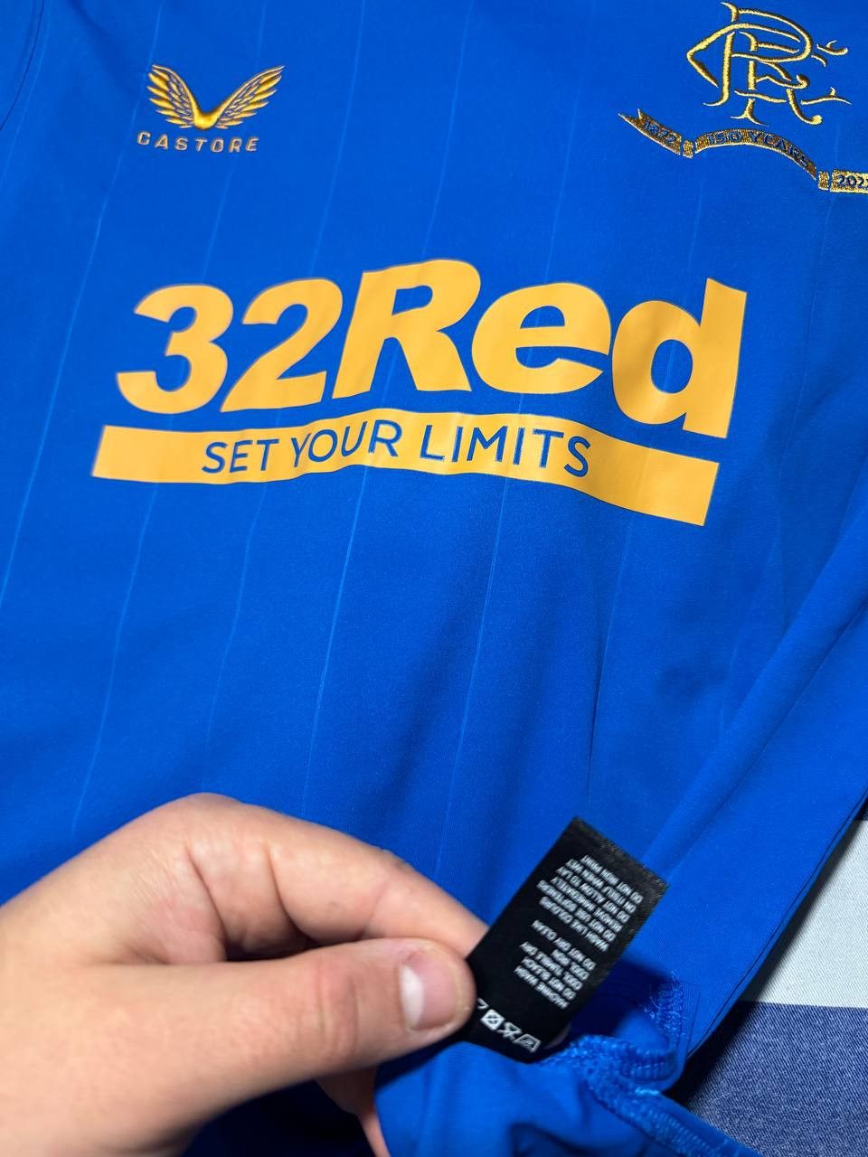 Castore × Vintage Vintage Rangers 2021/22 Castore Soccer Jersey Large Size US L / EU 52-54 / 3 - 17 Thumbnail