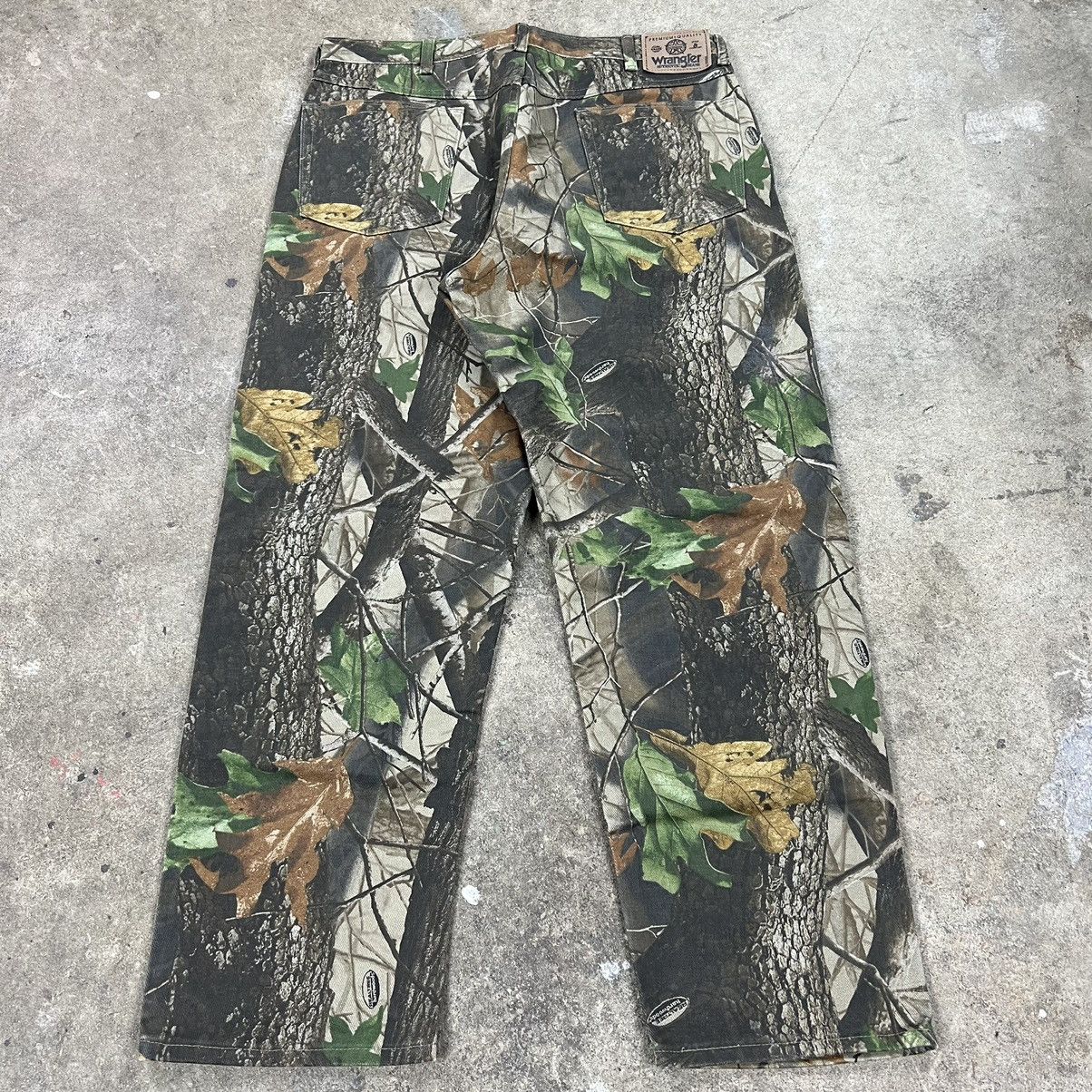 Realtree × Vintage × Wrangler Vintage Wrangler Realtree Camo Double Knee Pants Size US 36 / EU 52 - 2 Thumbnail