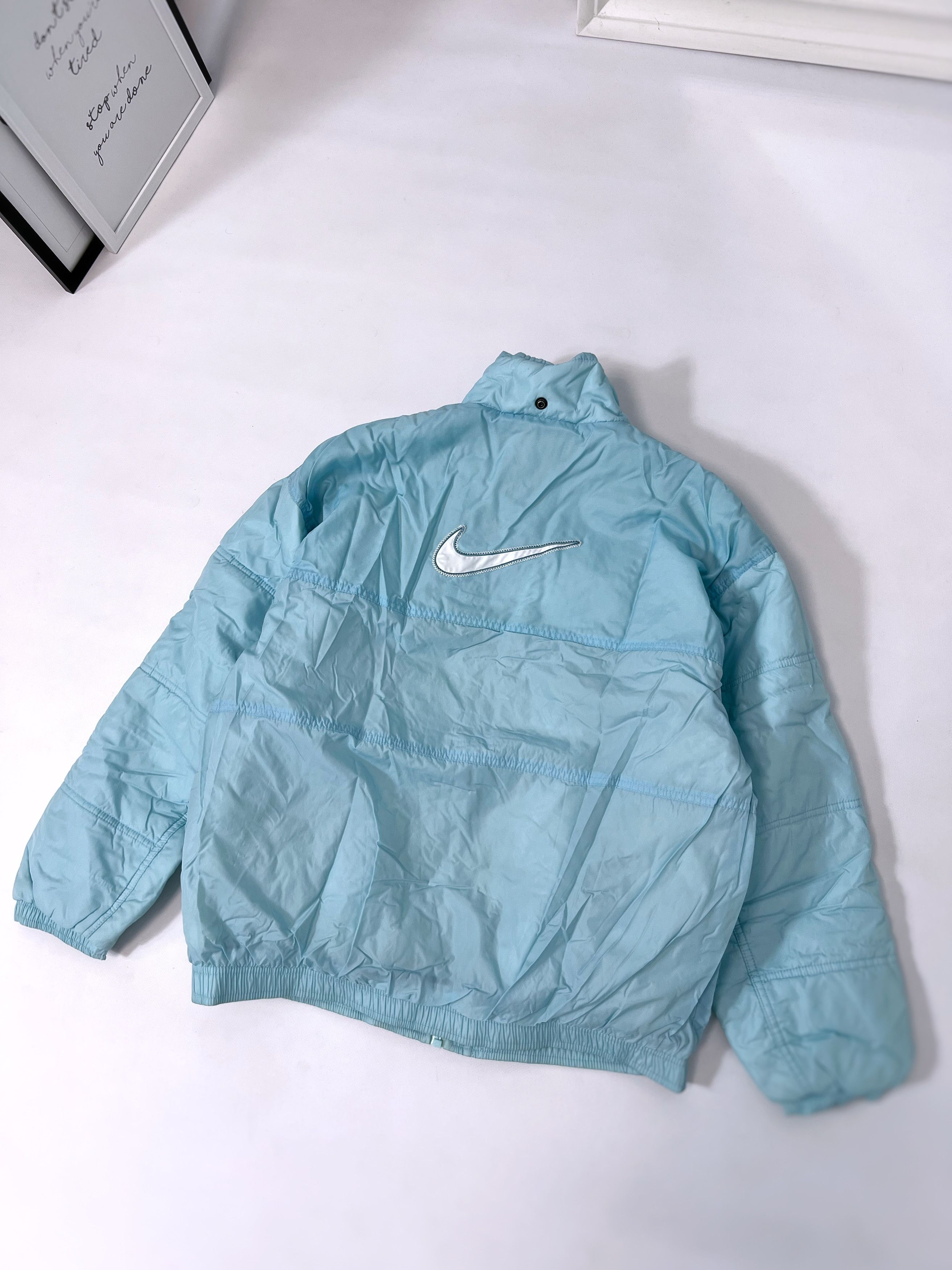Vintage Nike vintage Jacket sky swoosh Size M / US 6-8 / IT 42-44 - 1 Thumbnail