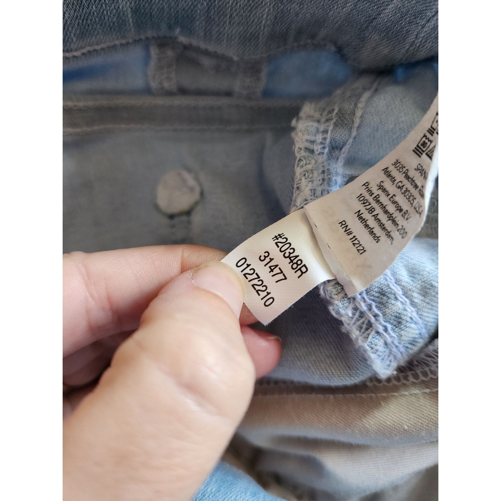 Spanx Spanx Pull-On HR Flare Jeans Small Retro Light Wash Shaping Size 27" / US 4 / IT 40 - 5 Thumbnail