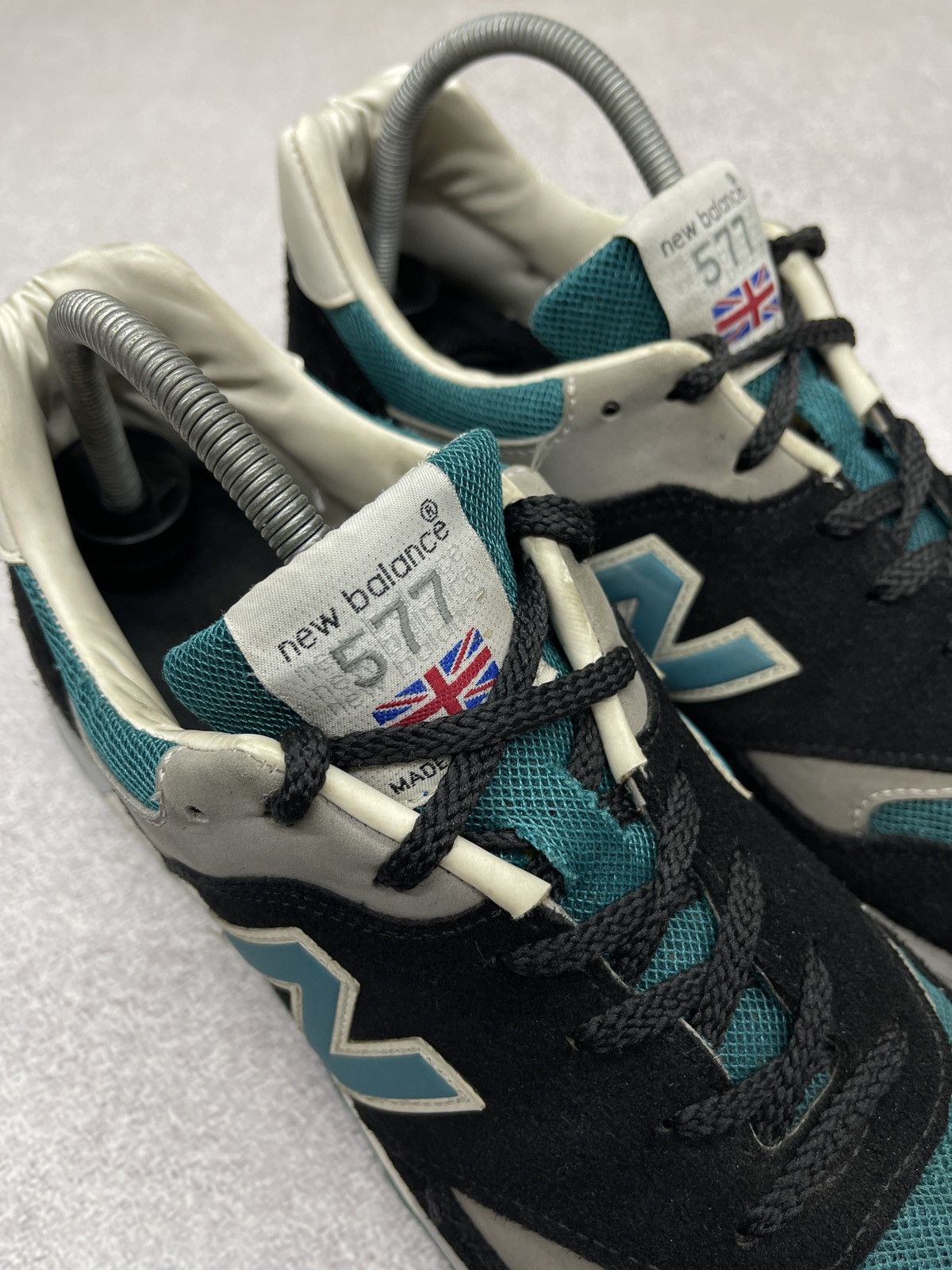 New Balance Mens New Balance 577 England Sneakers With Box Black/Blue Size US 9 / EU 42 - 8 Thumbnail
