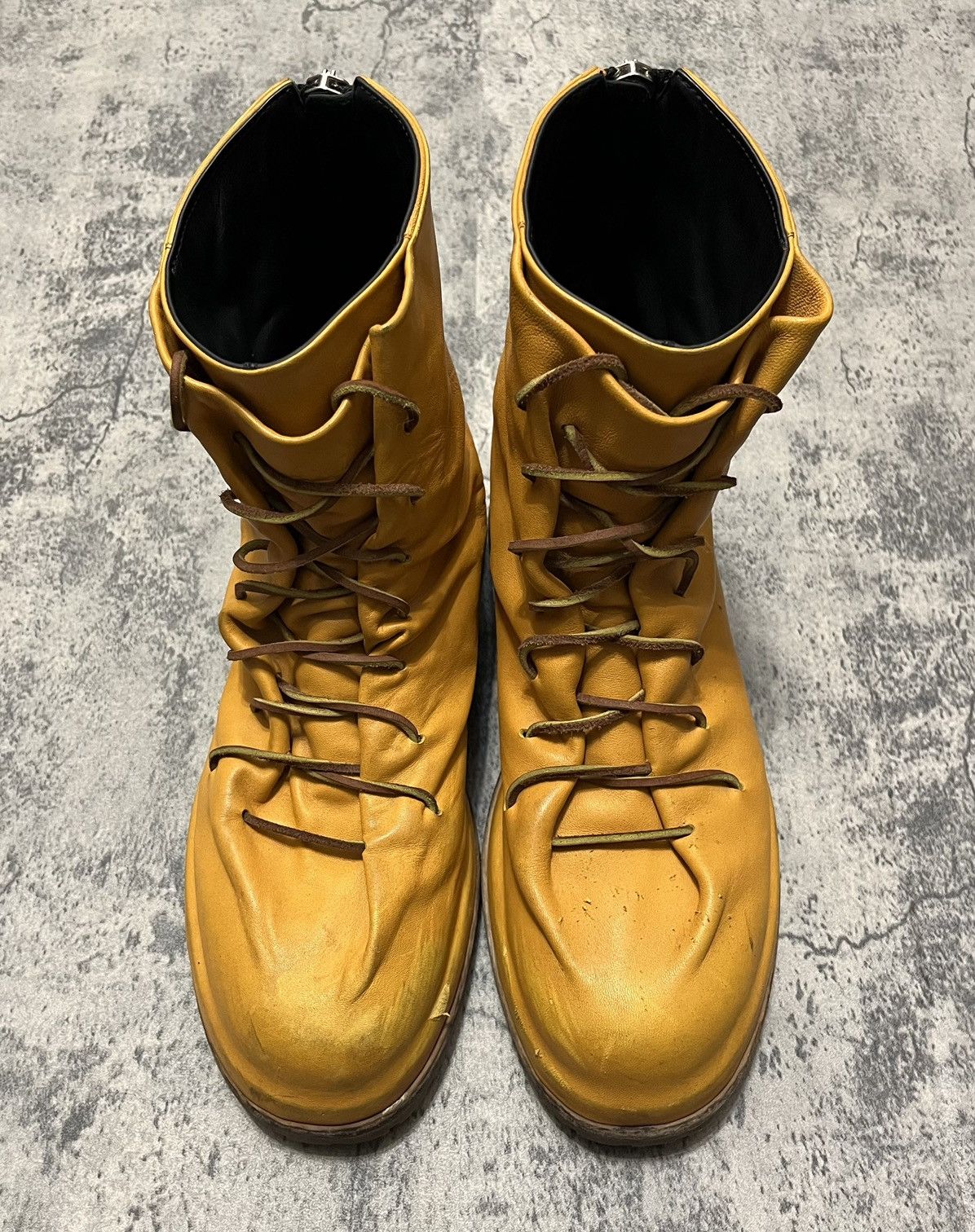 424 424 Marathon Lace Boots Orange Size US 11 / EU 44 - 3 Thumbnail