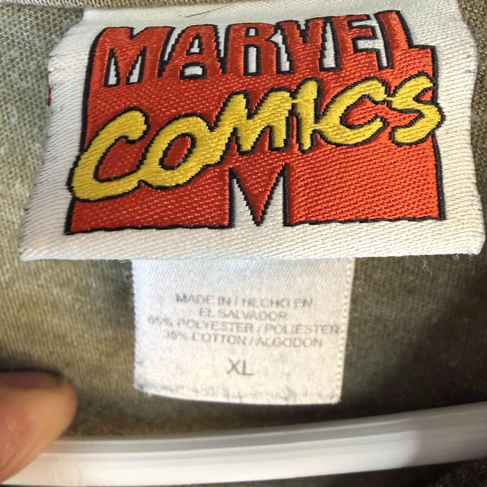 Vintage Marvel Comics Hulk Shirt Mens XL Heather Green All Over Print Graphic 2009 Tee Size US XL / EU 56 / 4 - 6 Thumbnail