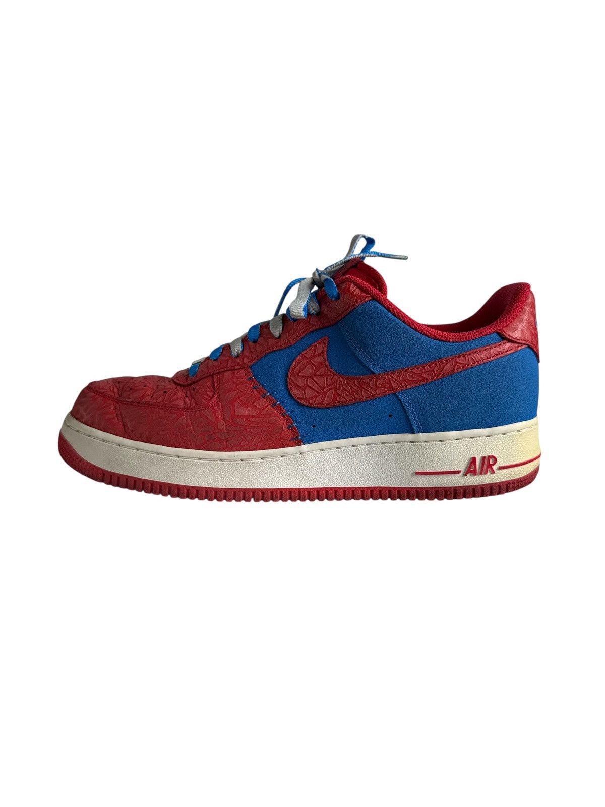 Nike Nike Air Force 1 Low, Photo Blue Hyper Red, US 11 Spiderman Size US 11 / EU 44 - 1 Thumbnail