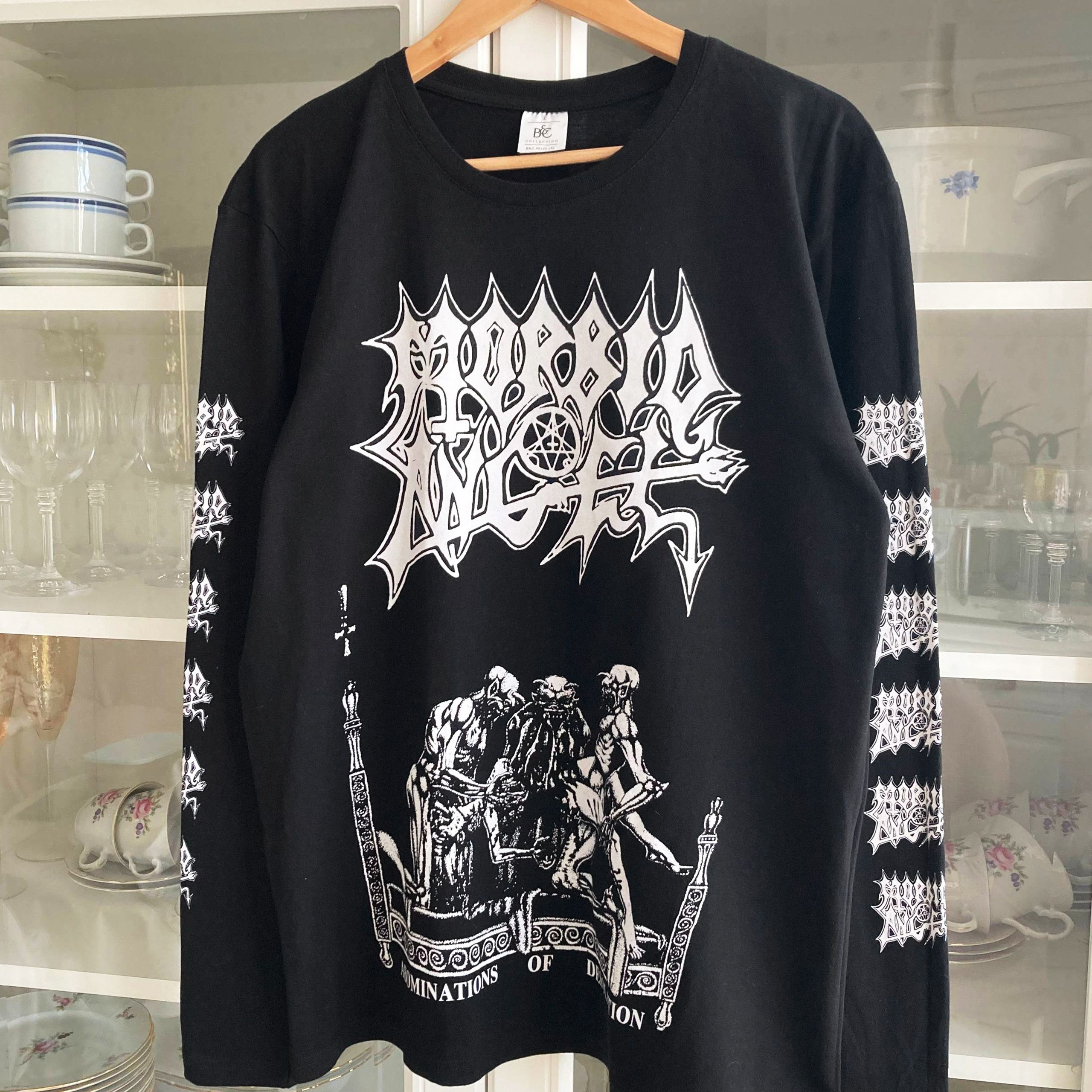 Band Tees Long Sleeve Morbid Angel - Abominations Of Desolation Size US L / EU 52-54 / 3 - 3 Thumbnail