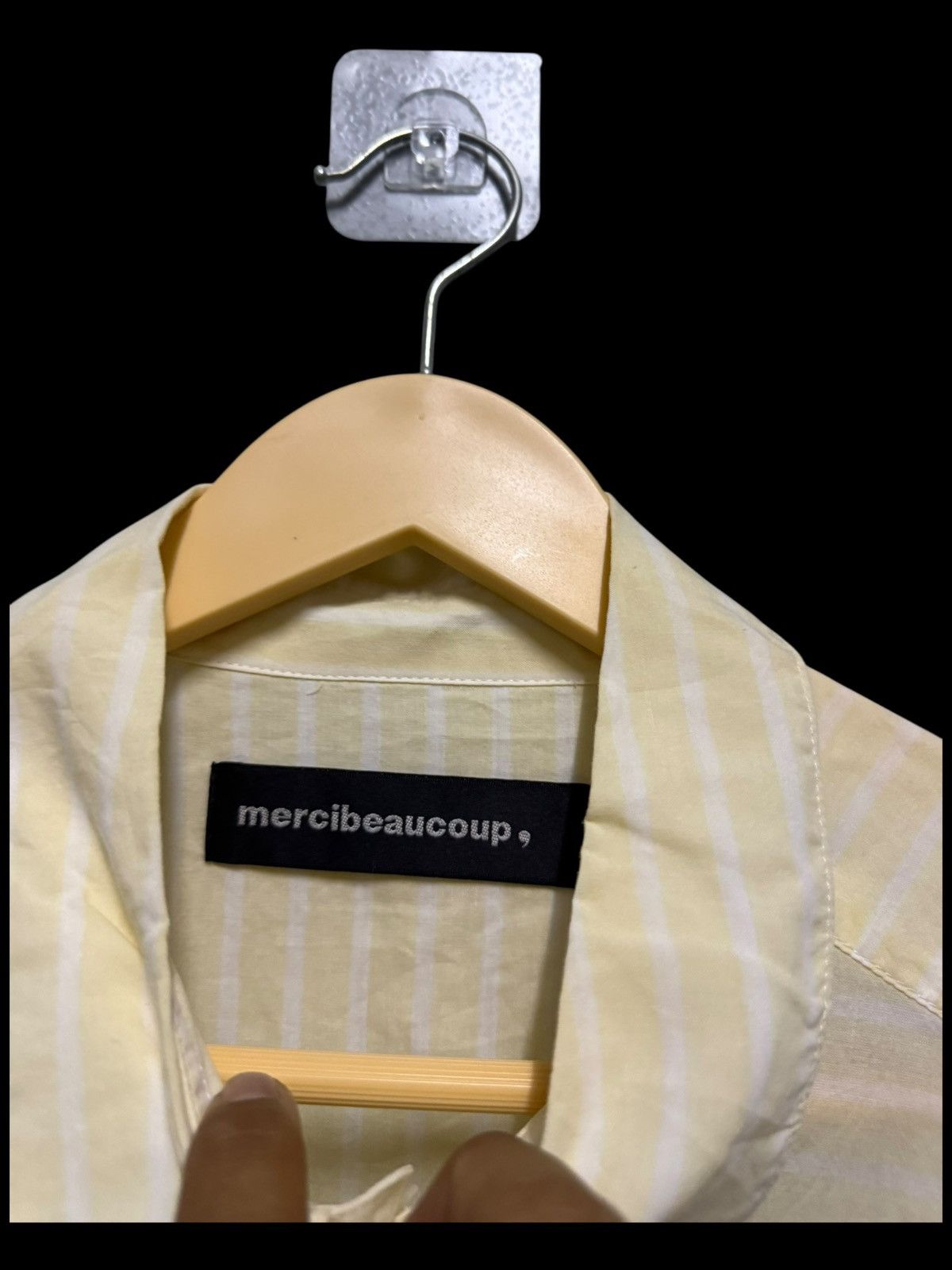 Designer × Japanese Brand × mercibeaucoup MERCIBEAUCOUP JAPANESE BRAND LONG SLEEVER SHIRT BUTTONS UP Size US M / EU 48-50 / 2 - 9 Thumbnail