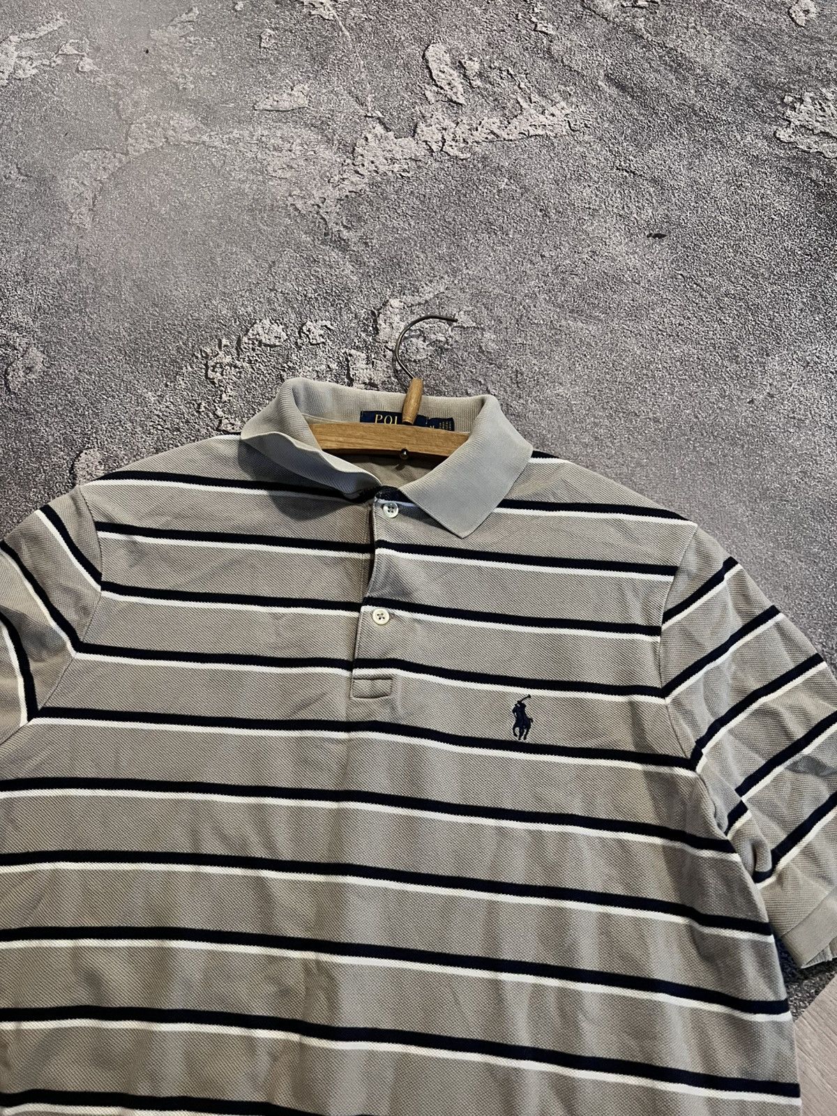 Vintage Ralph Lauren Y2K Polo – Avant-Garde Archive Slim Fit Drip 90 Size US M / EU 48-50 / 2 - 4 Thumbnail