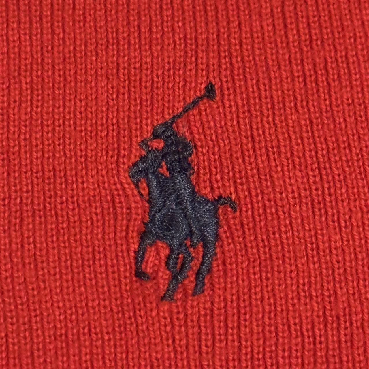 Polo Ralph Lauren Vintage Red Polo Ralph Lauren Sweater Size US XL / EU 56 / 4 - 3 Thumbnail