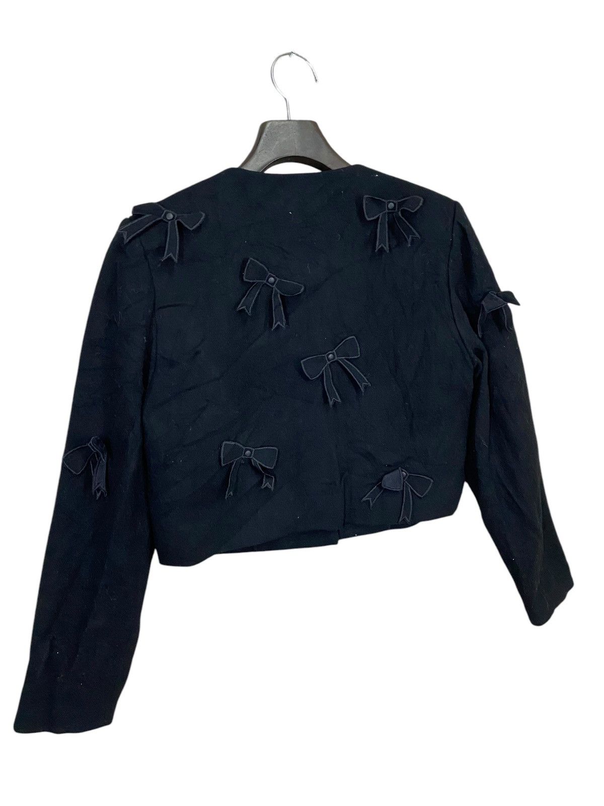 Designer × Issey Miyake Issey miyake wool crop jacket flower design very rare Size S / US 4 / IT 40 - 5 Thumbnail