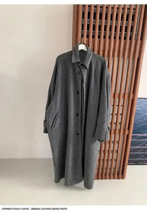 Aran Isles Knitwear × Designer Sweater Streetwear style Long coat y2k Size US L / EU 52-54 / 3 - 2 Thumbnail
