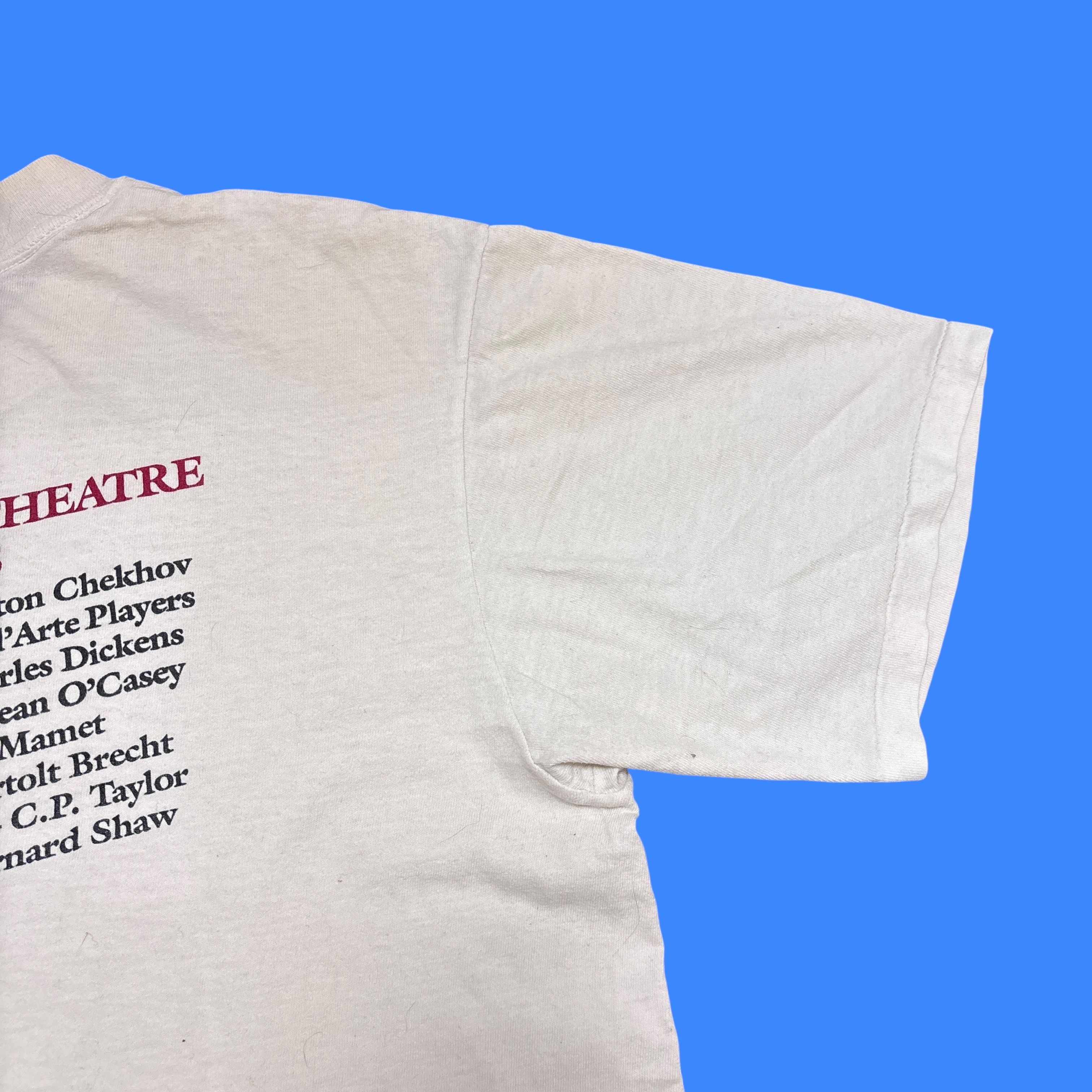 Vintage Vintage 80s T Shirt Single Stitch Bertolt Brecht Art Theatre Size US L / EU 52-54 / 3 - 20 Thumbnail