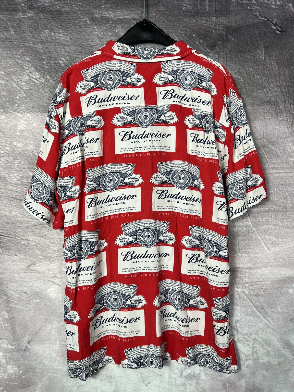 Huf HUF x Budweiser BUD Camp Collar Printed Shirt Size US L / EU 52-54 / 3 - 2 Thumbnail