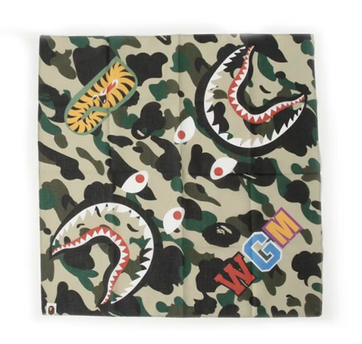 Bape A BATHING APE CAMO BANDANA Size ONE SIZE - 1 Thumbnail