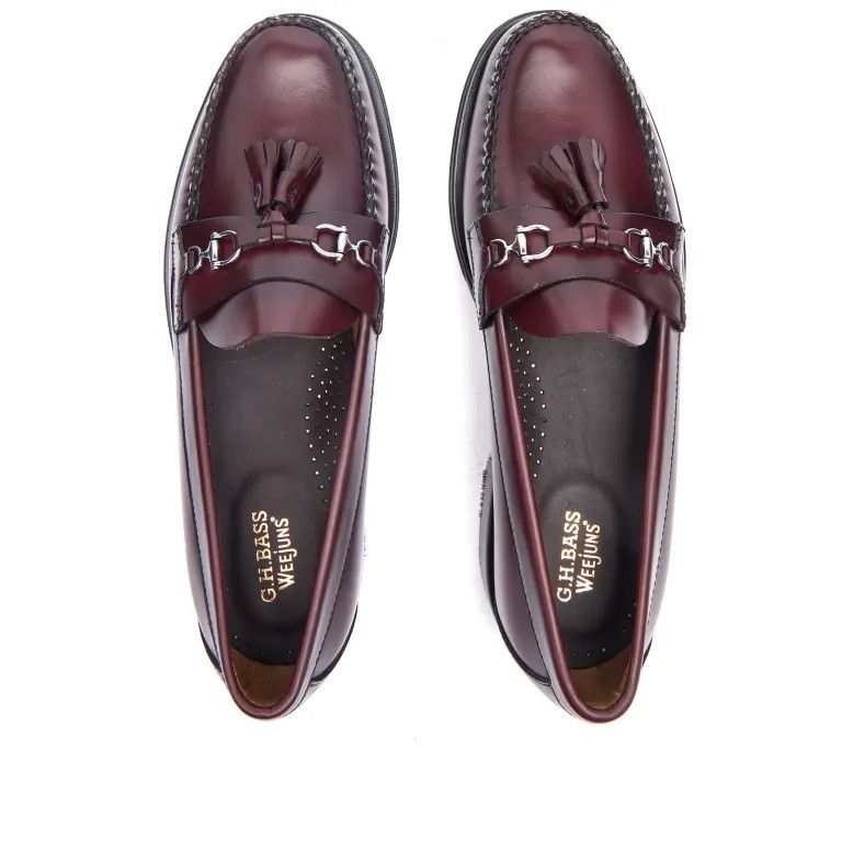 G.H. Bass & Co. o1y0125 Tassels Loafers in Burgundy Size US 6 / EU 39 - 3 Thumbnail