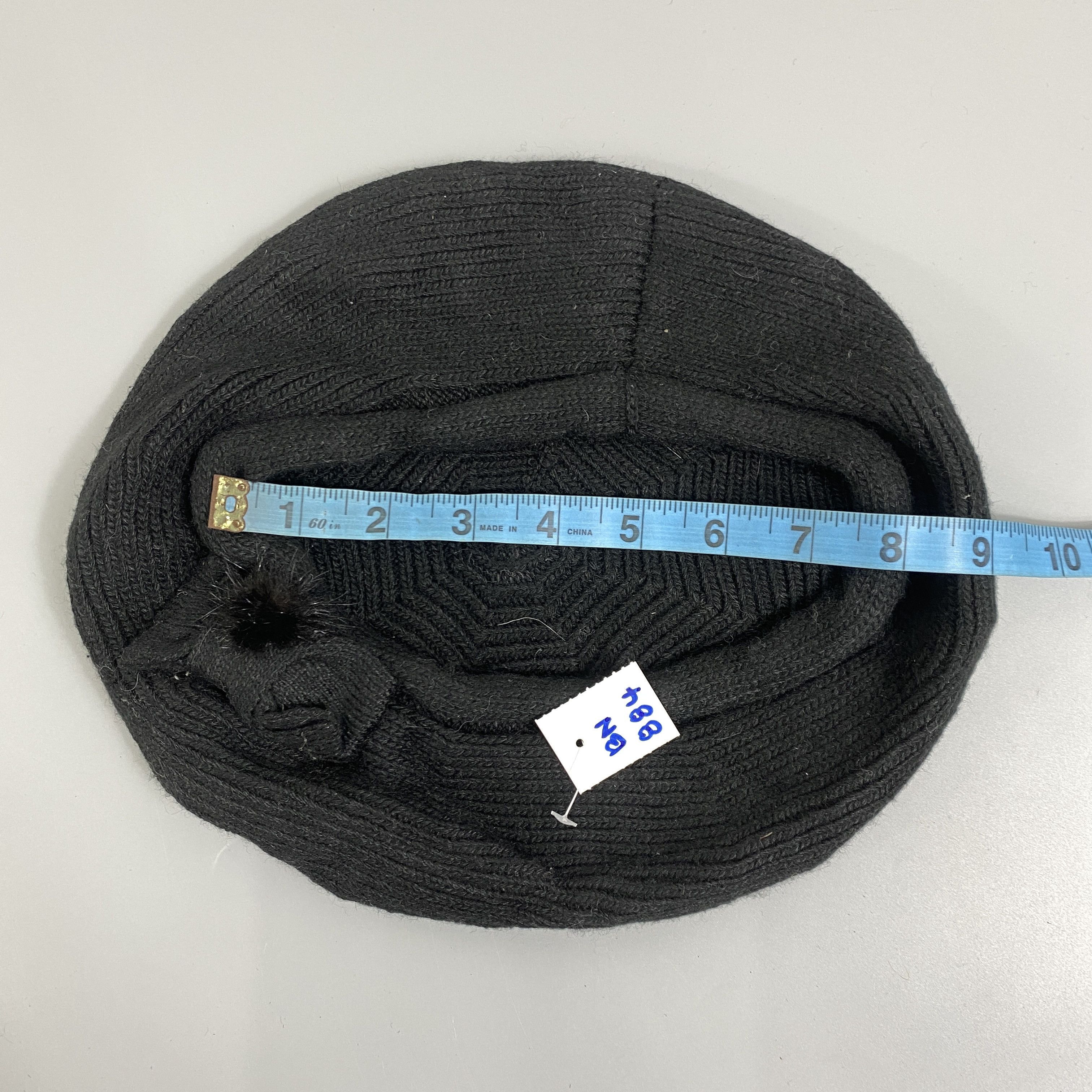Japanese Brand Black Baret With Ribbon Hats -BN884 Size ONE SIZE - 5 Thumbnail