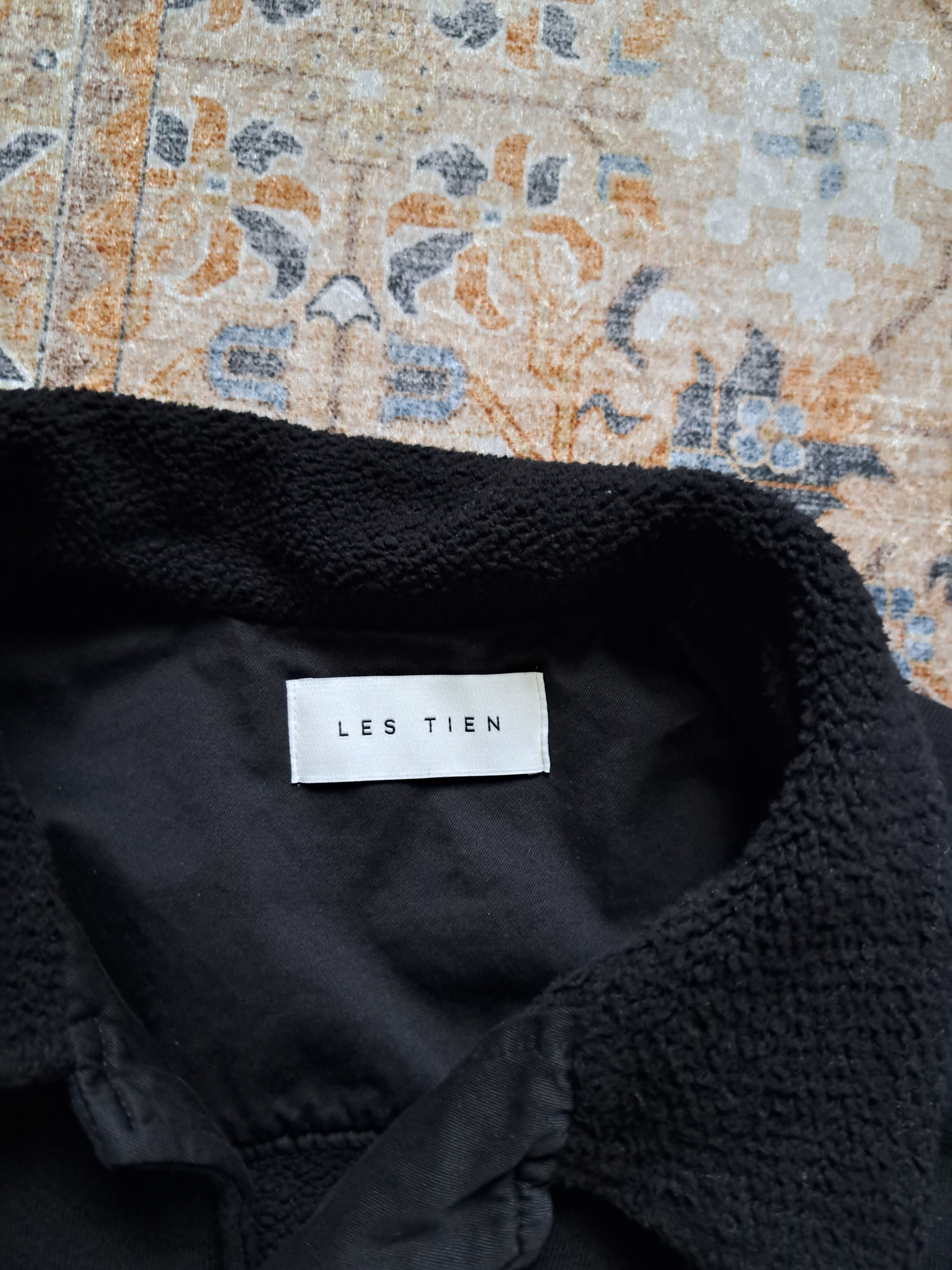 Les Tien Les Tien black button up t-shirt Size US M / EU 48-50 / 2 - 2 Thumbnail