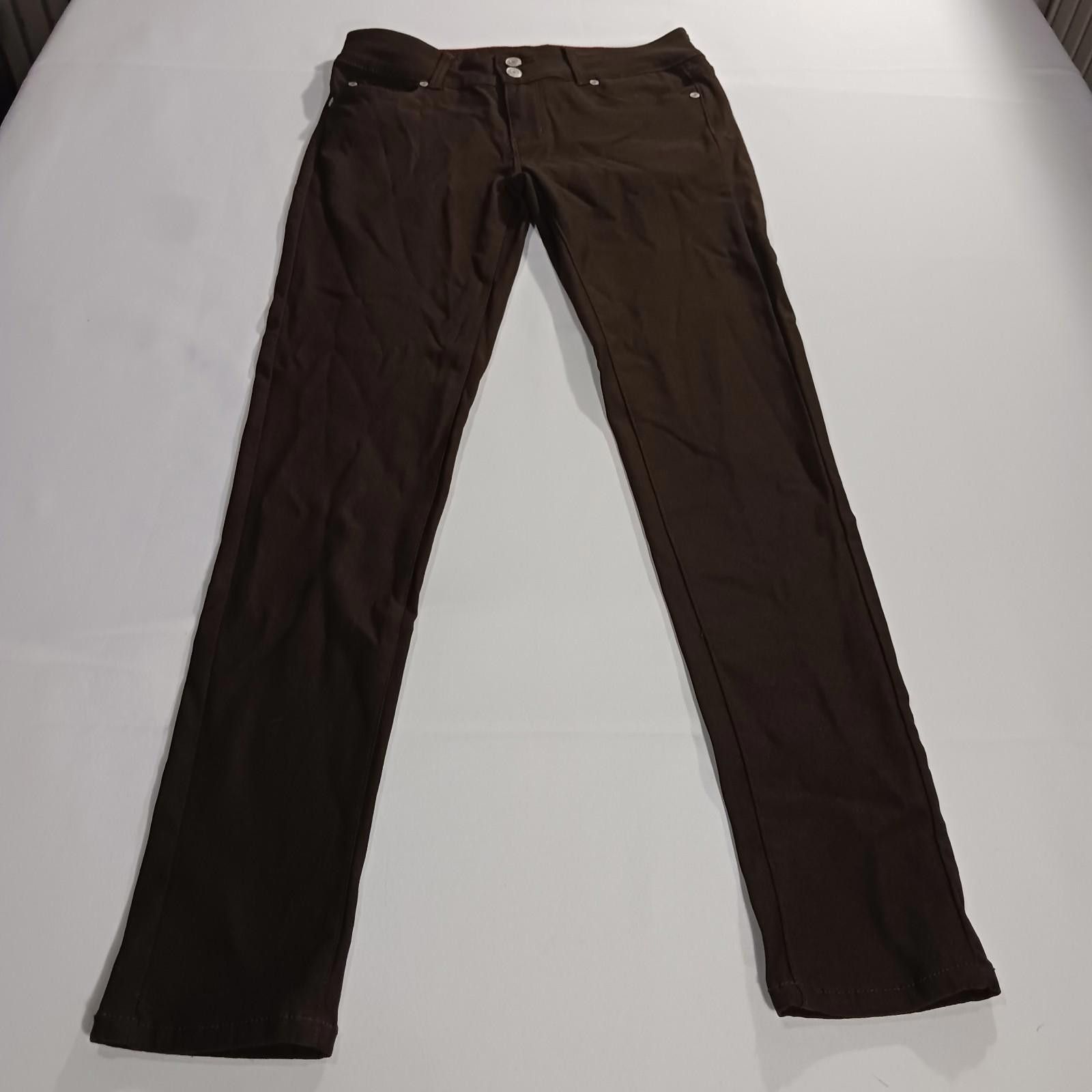 Other GoGo Star Mid-Rise Women's Brown Stretch Skinny Jeans Size L Size 36" / US 14 / IT 50 - 10 Thumbnail