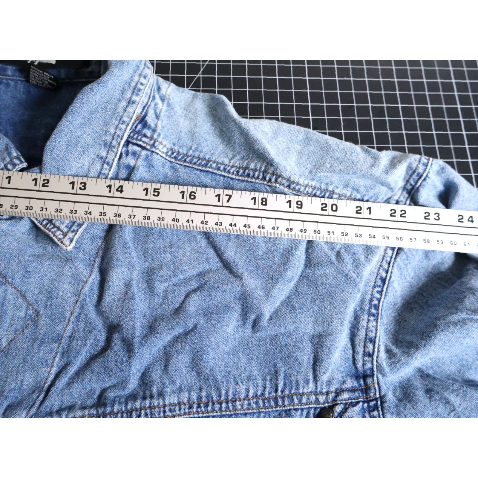 Denime VINTAGE Zeppelin Denim Work Shirt Mens 2XL Blue Metal Buttons Workwear Grunge VTG Shirt Size US XXL / EU 58 / 5 - 7 Thumbnail