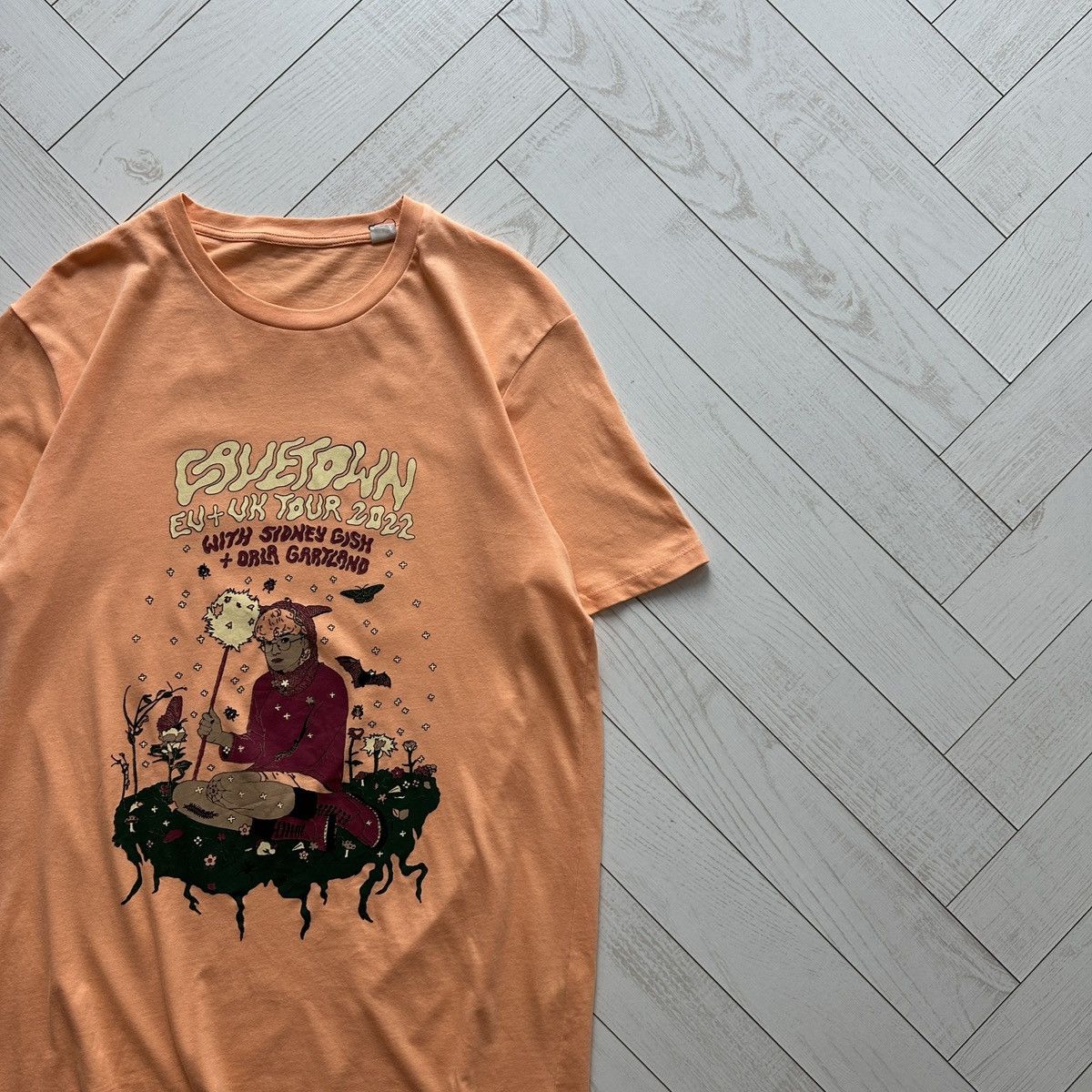 Vintage Cavetown EU UK tour 2022 rare tee singer Gish Gartland y2k Size US M / EU 48-50 / 2 - 2 Thumbnail