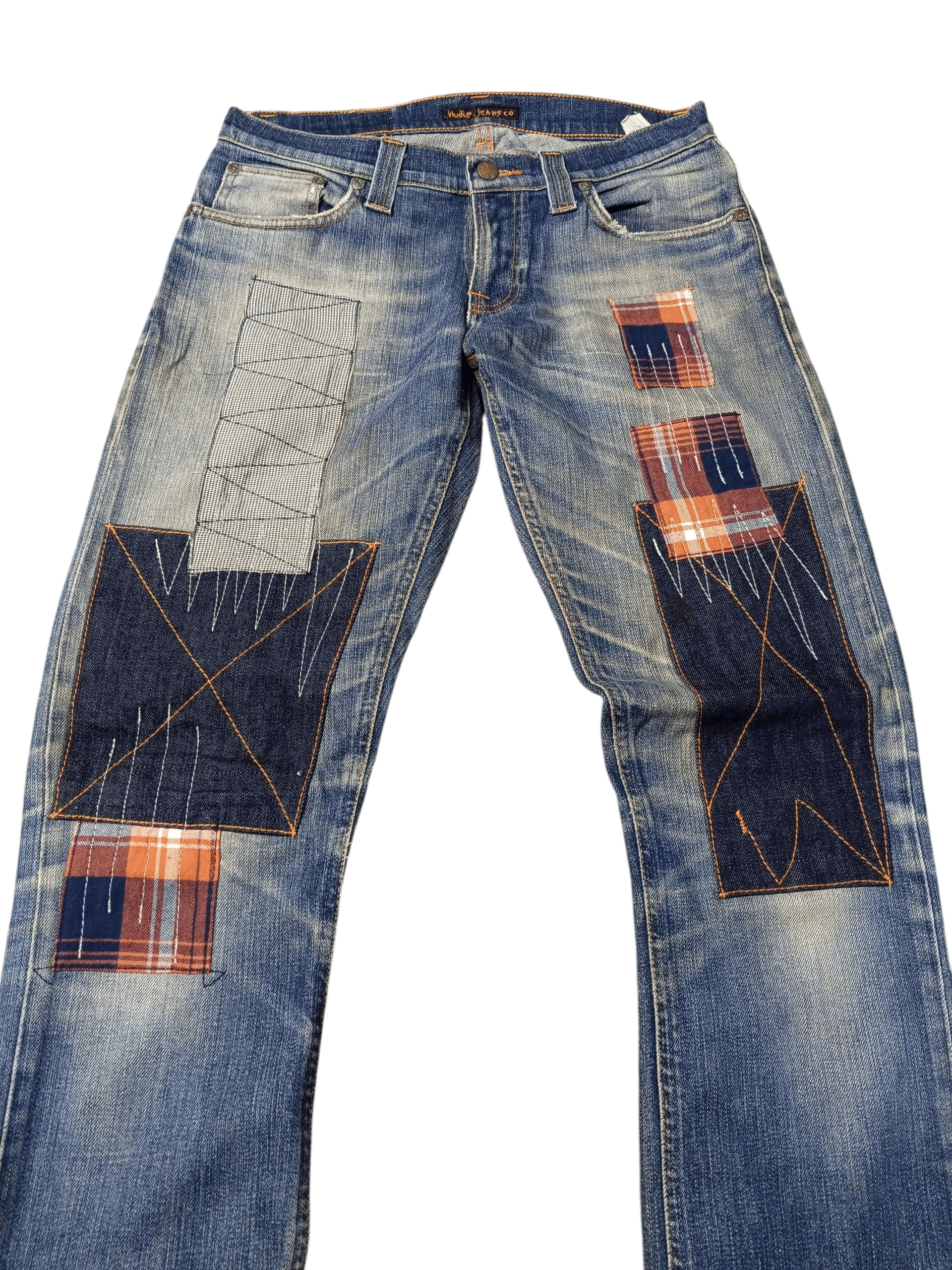 Nudie Jeans Custom Patchwork Nudie Jeans Size US 30 / EU 46 - 2 Thumbnail