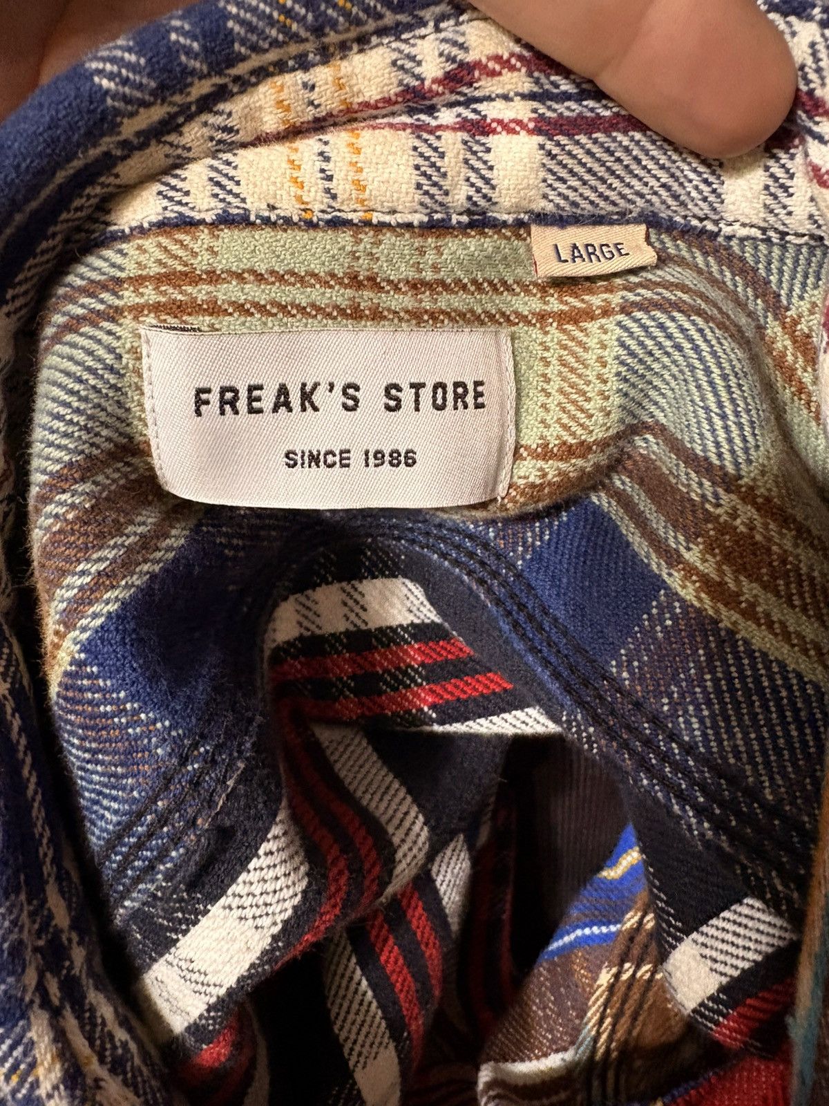 Other Freak’s Store Patchwork Shirt Y2k Plaid Size US L / EU 52-54 / 3 - 4 Thumbnail
