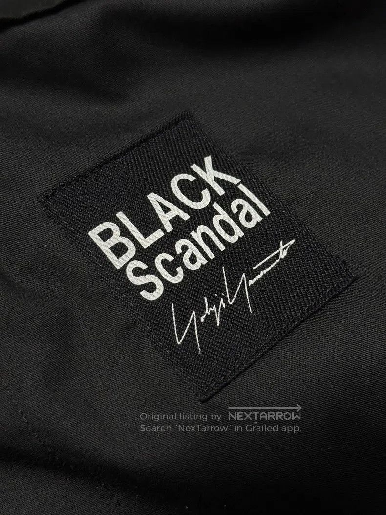 Yohji Yamamoto Yohji Yamamoto size 2 19SS Scandal Wide-Leg Cropped Pants w Size US 28 / EU 44 - 6 Thumbnail