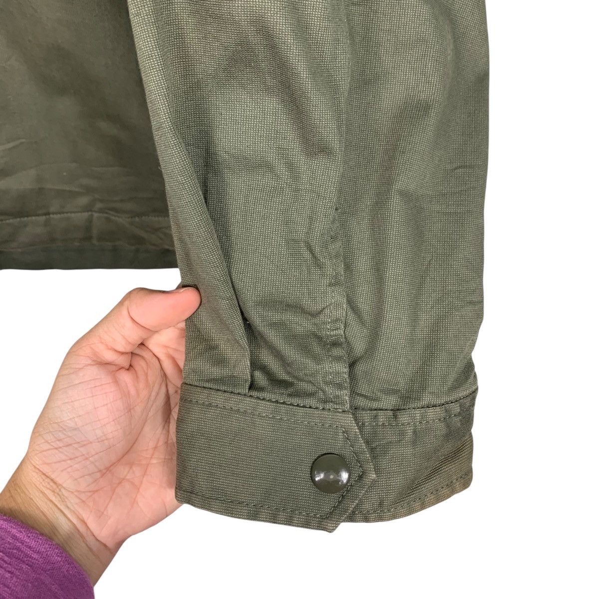 Beams Japan BEAMS Olive Green Button Zipper Hooded Jacket #1622-C72 Size US L / EU 52-54 / 3 - 7 Thumbnail
