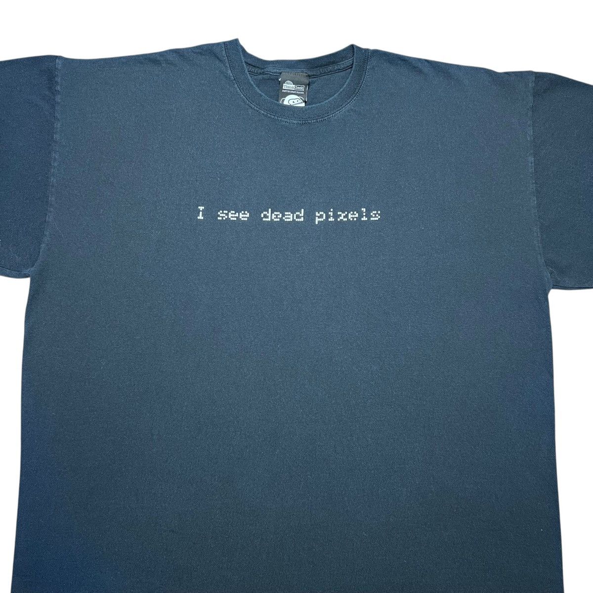 Other × Vintage Vtg 2000s I See Dead Pixels Tech Spell Out Word Graphic Tee Size US XXL / EU 58 / 5 - 4 Thumbnail