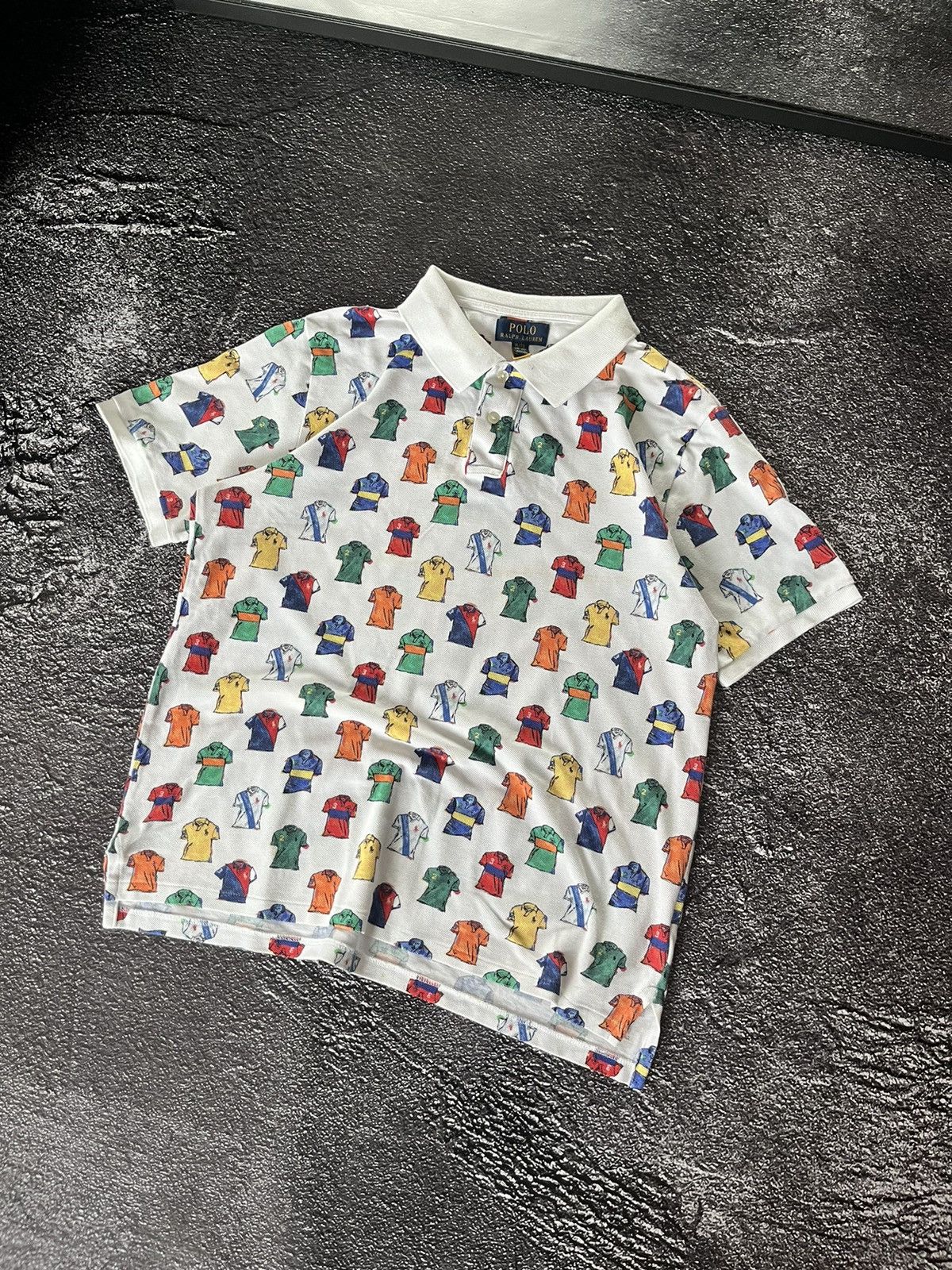 Vintage Vintage Ralph Polo Lauren Polo Logo Streetwear BlockCore Size US M / EU 48-50 / 2 - 2 Thumbnail