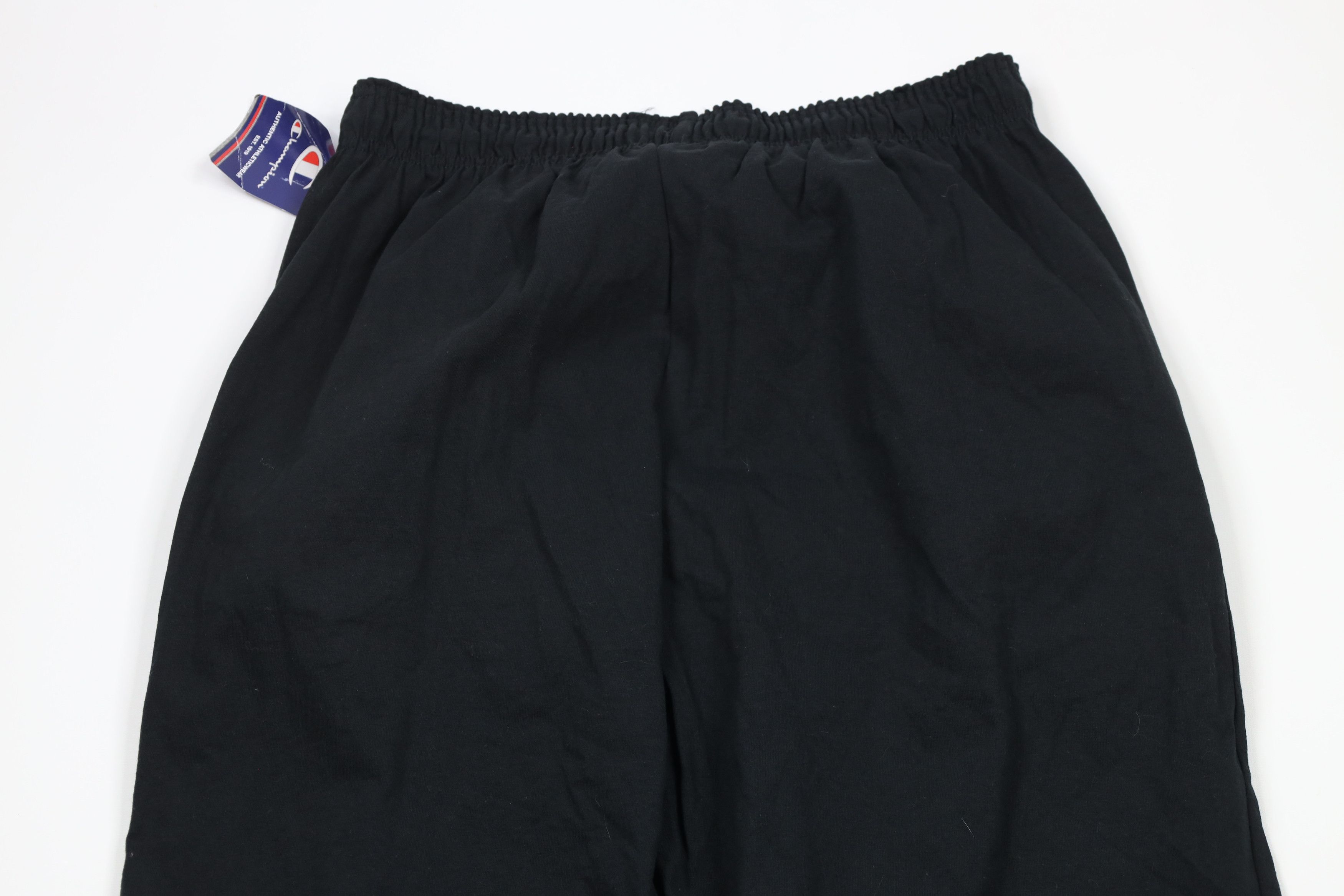 Champion × Vintage Deadstock Vintage Y2K Champion Lightweight Sweatpants Black Size US 36 / EU 52 - 11 Thumbnail